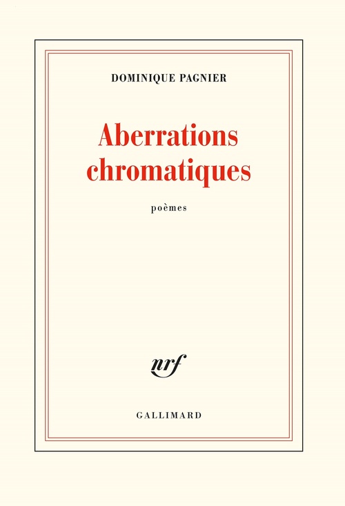 ebook cover of Aberrations chromatiques, by Dominique Pagnier