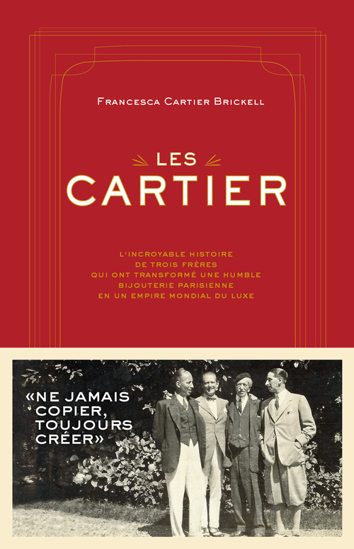 Couverture ebook de Les Cartier, de Francesca Cartier Brickell