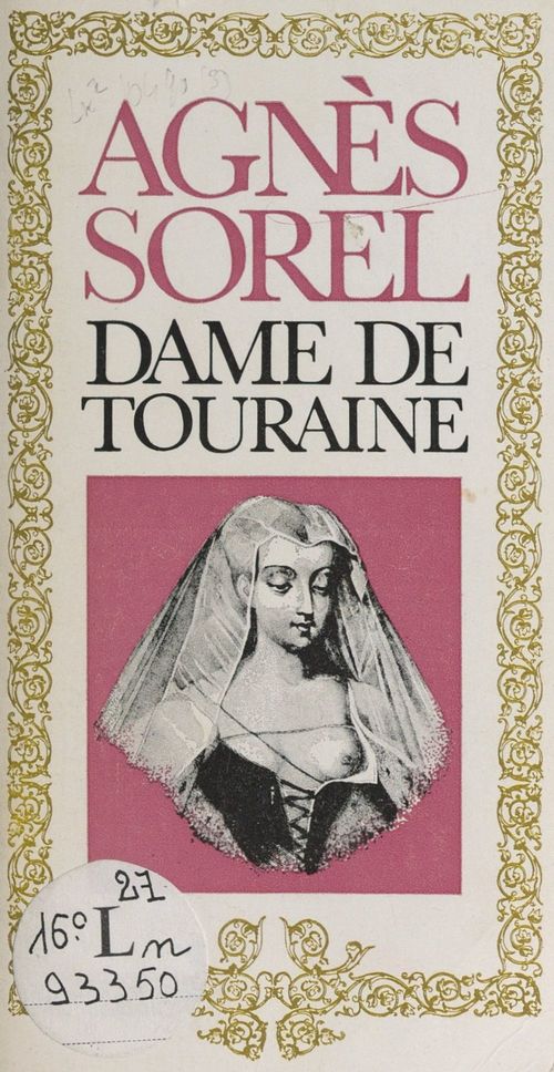 Couverture ebook de Agnès Sorel, de Paul-Jacques Leveque