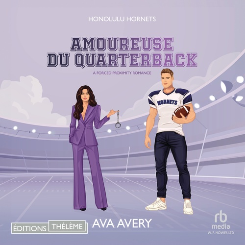 Couverture audiobook de Amoureuse du Quarterback - Touchdown hearts T1, de Ava Avery