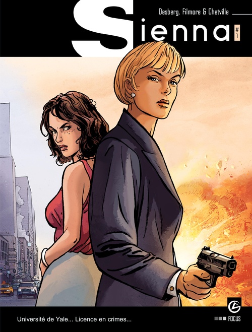 ebook cover of Sienna - Tome 1, by Filmore, Stephen Desberg