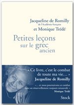 ebook cover of Petites leçons sur le grec ancien, by Jacqueline de Romilly, Monique Trédé