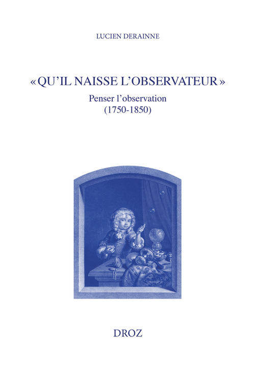 Couverture ebook de « Qu'il naisse l'observateur », de Lucien Derainne