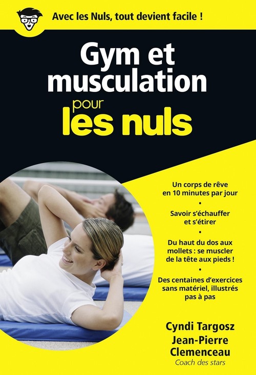 Couverture ebook de Gym et musculation poche pour les nuls, de Cyndi Targosz, Jean-Pierre Clémenceau