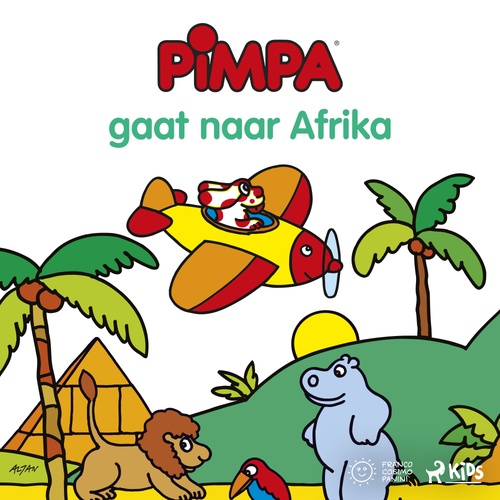 Couverture audiobook de Pimpa - Pimpa gaat naar Afrika, de Altan