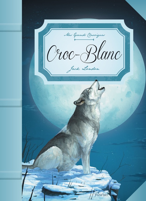 Couverture ebook de Croc-Blanc, de Jack London, Dogan Oztel