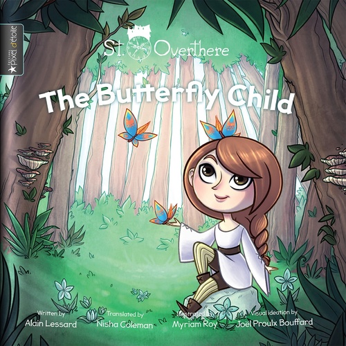 ebook cover of The Butterfly Child, by Alain Lessard
