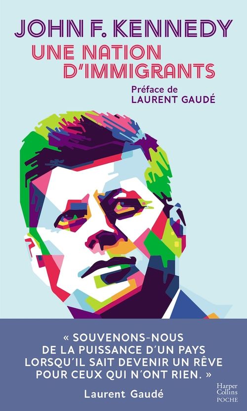 Couverture ebook de Une nation d'immigrants, de John F. Kennedy