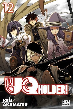 ebook cover of UQ Holder! T12, by Ken Akamatsu