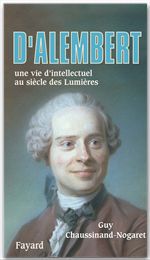 Couverture ebook de D'Alembert, de Guy Chaussinand-nogaret
