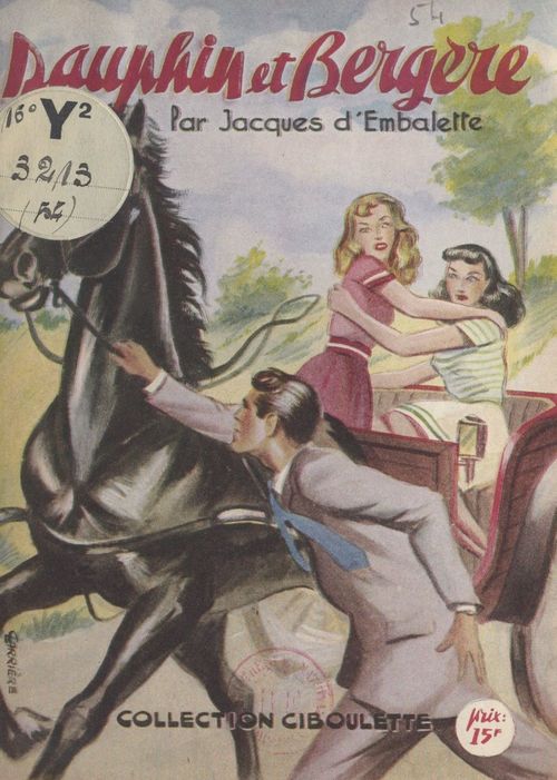 Couverture ebook de Dauphin et Bergère, de Jacques D''Embalette