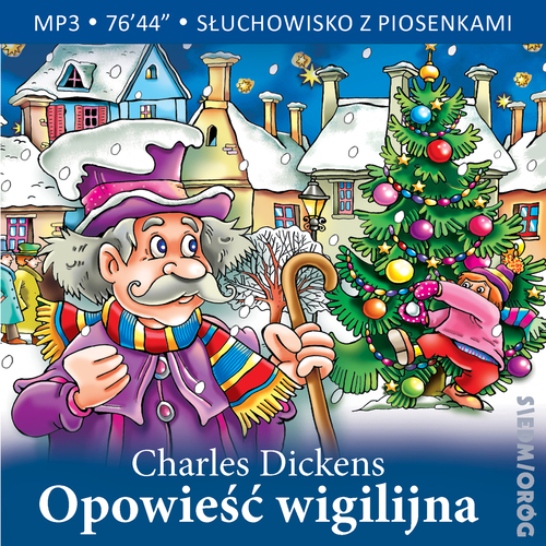 audiobook cover of Opowie´s´c wigilijna, by Charles Dickens