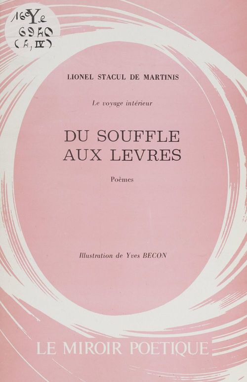 ebook cover of Le voyage intérieur (4). Du souffle aux lèvres, by Lionel Stacul De Martinis