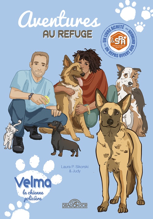 Couverture ebook de S.P.A. - Aventures au refuge - Velma, de S.P.A., Laura P. Sikorski