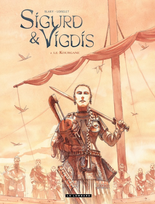 ebook cover of Sigurd et Vigdis - Tome 2 - Le Kourgane, by Hervé Loiselet