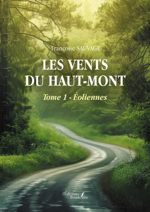 Couverture ebook de Les vents du haut-mont, de Françoise Sauvage