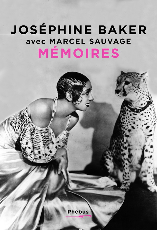 Couverture ebook de Mémoires, de Joséphine Baker, Marcel Sauvage