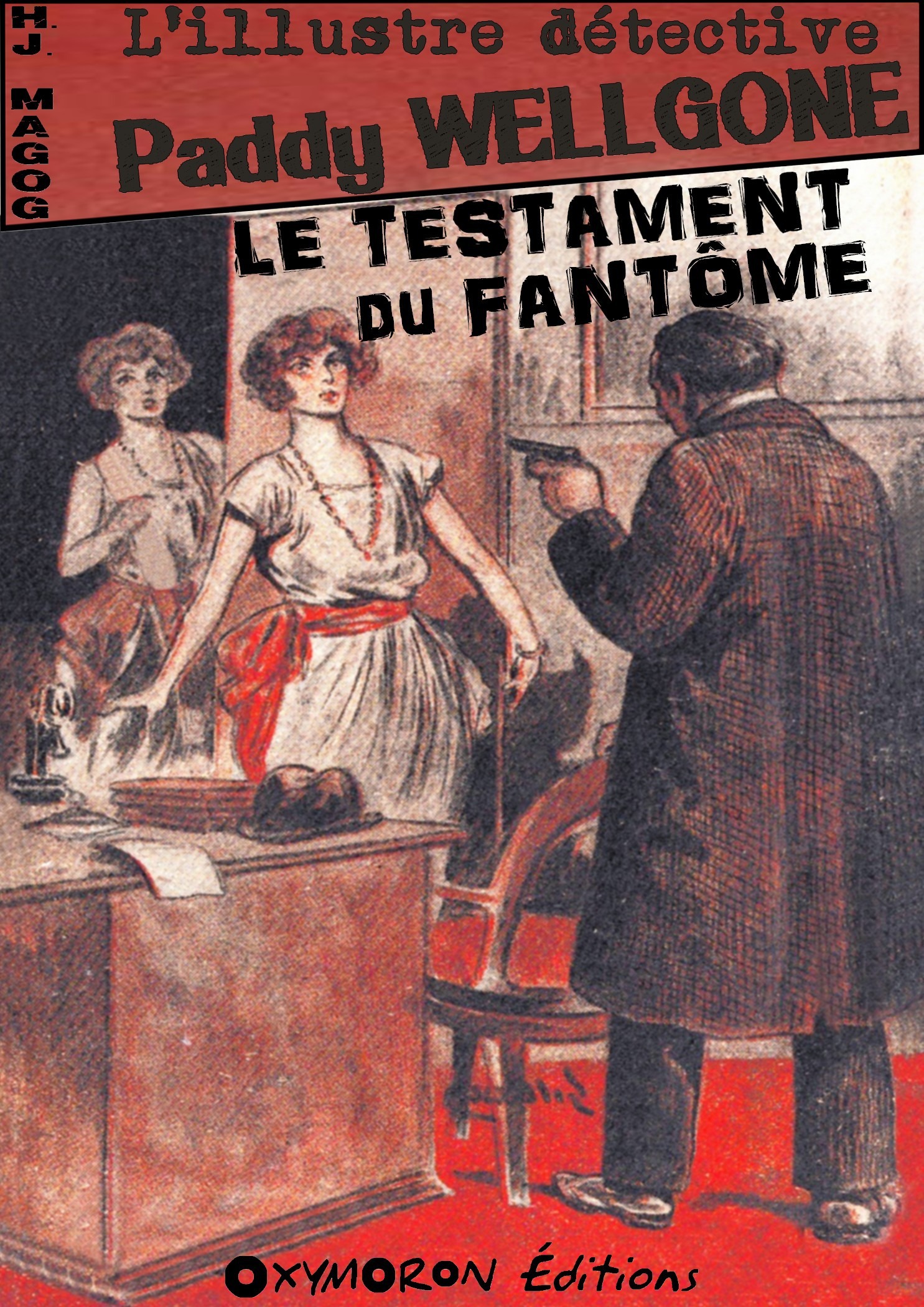 ebook cover of Le testament du fantôme, by H.j. Magog