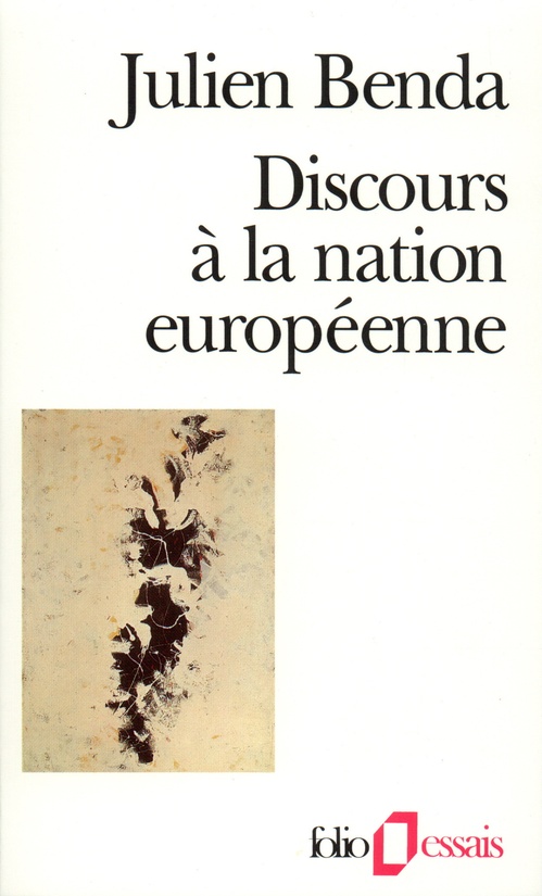 Couverture ebook de Discours à la nation européenne, de Julien Benda