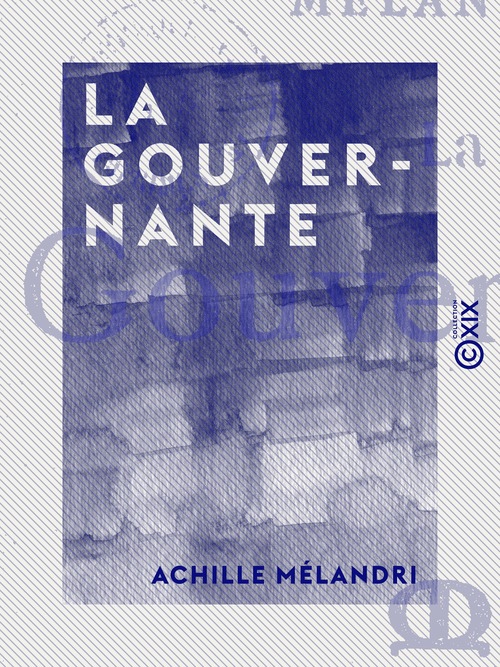 ebook cover of La Gouvernante, by Achille Melandri