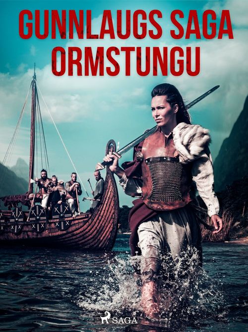 ebook cover of Gunnlaugs saga ormstungu , by OþEkktur