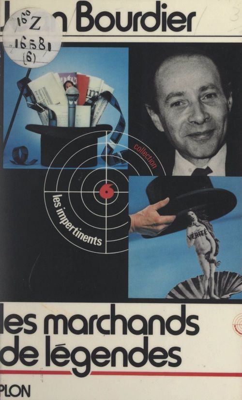 ebook cover of Les marchands de légendes, by Jean Bourdier