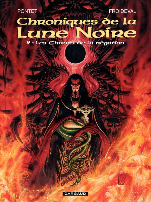 ebook cover of Les Chroniques de la Lune Noire - Tome 9 - Les chants de la négation, by François Froideval, Cyril Pontet