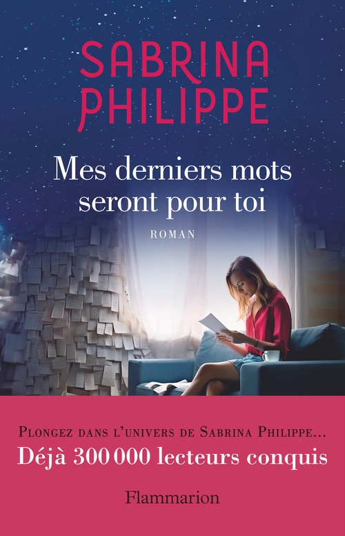 Couverture ebook de Mes derniers mots seront pour toi, de Sabrina Philippe