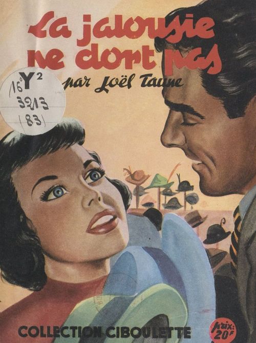 Couverture ebook de La jalousie ne dort pas, de Joel Taune
