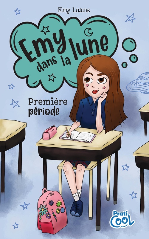 ebook cover of Emy dans la lune, by Emy Lalune
