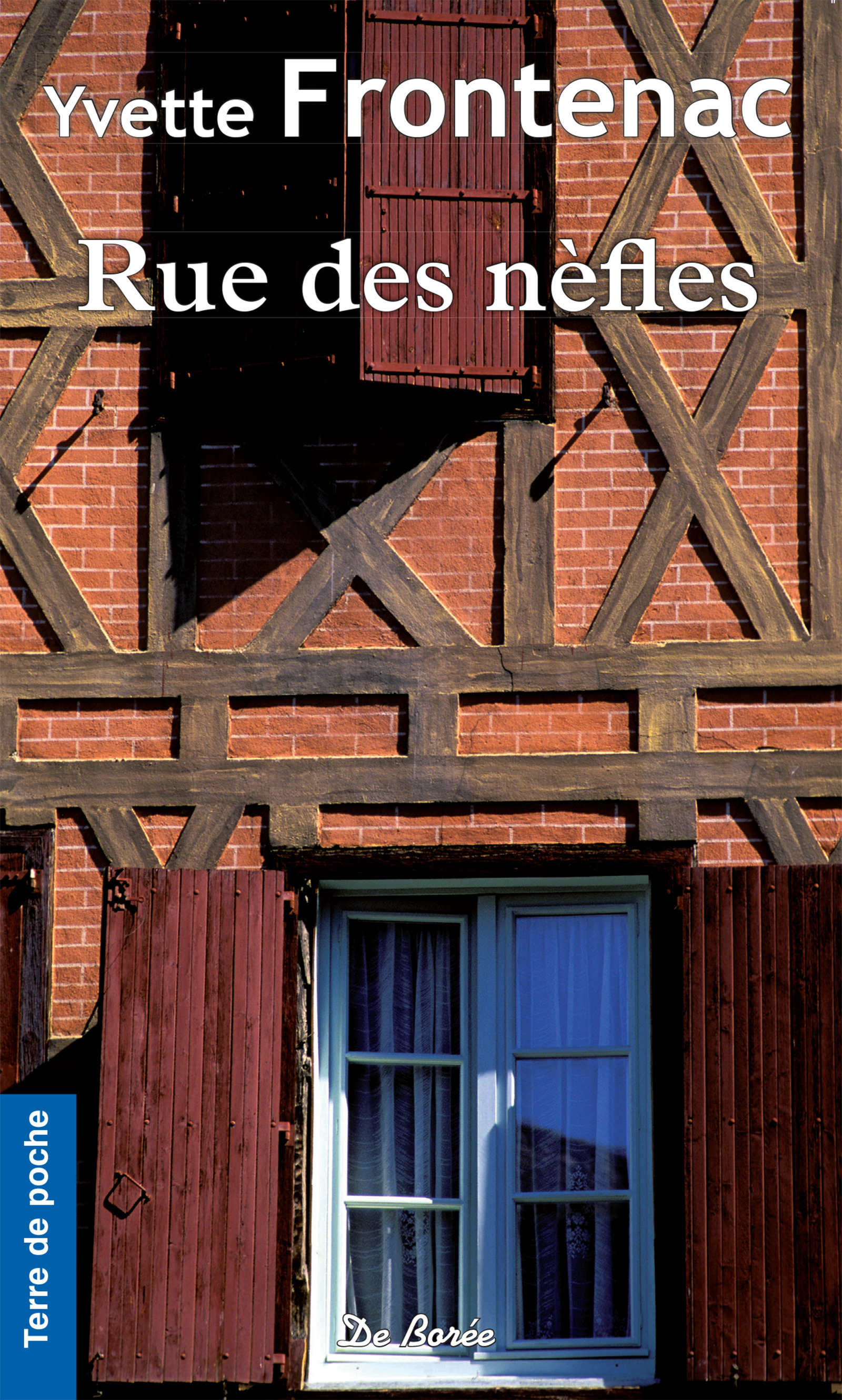 Couverture ebook de Rue des nèfles, de Yvette Frontenac