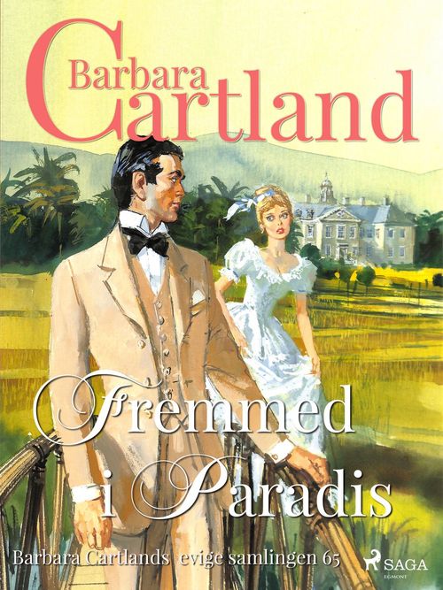 ebook cover of Fremmed i Paradis, by Barbara Cartland
