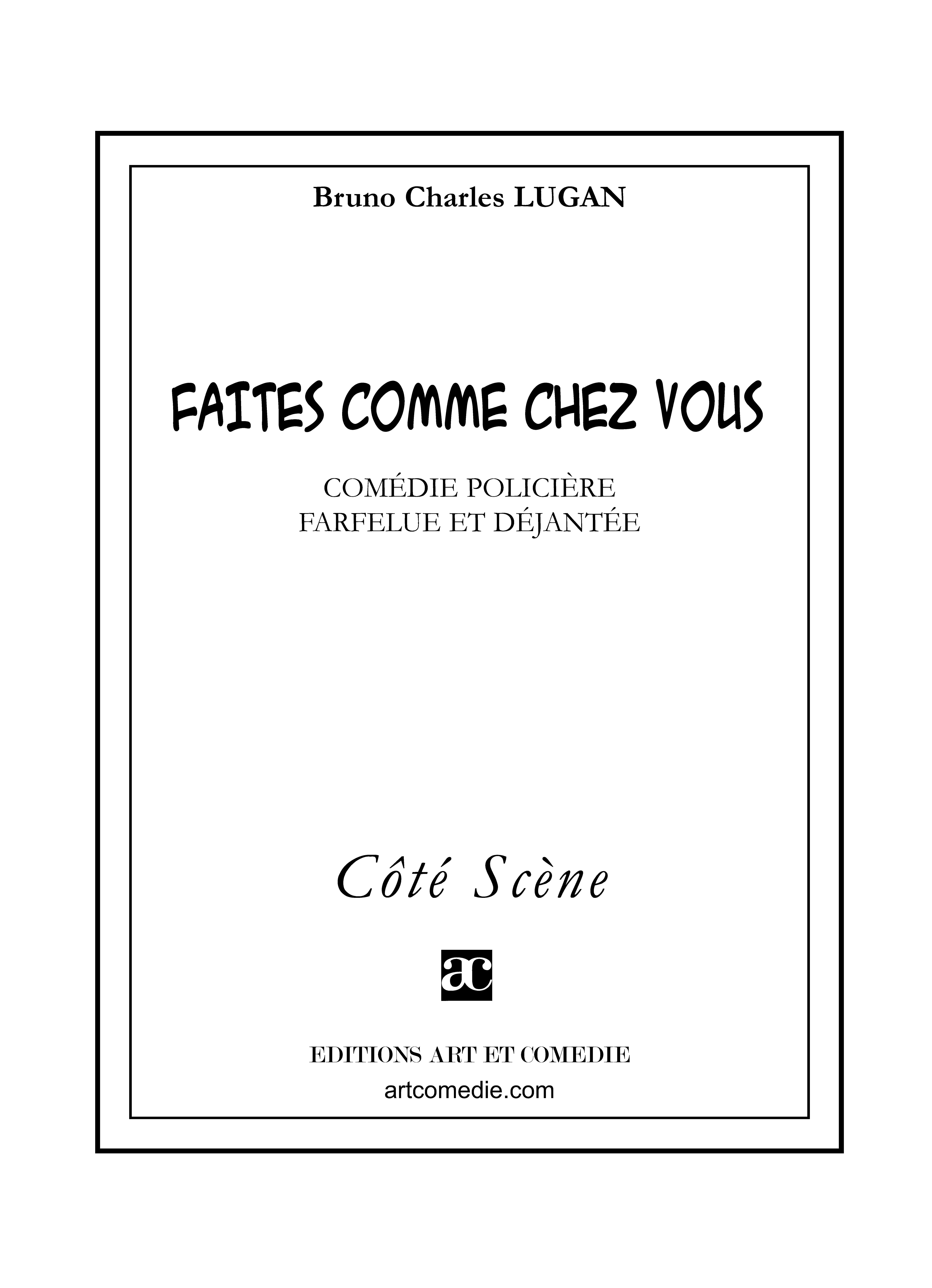 ebook cover of Faites comme chez vous, by Bruno charles Lugan