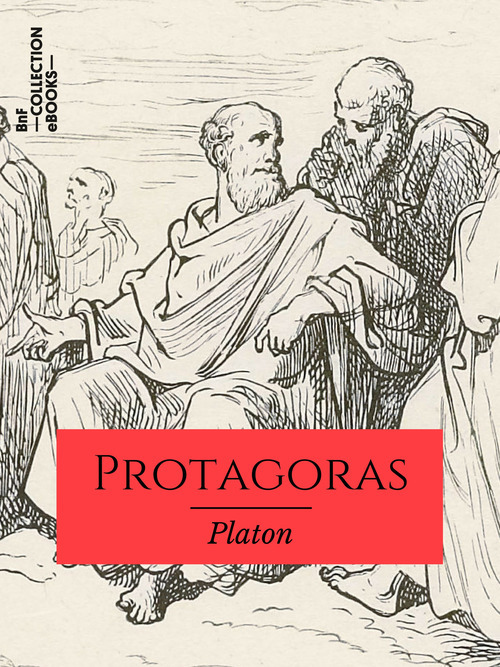 Couverture ebook de Protagoras, de Platon