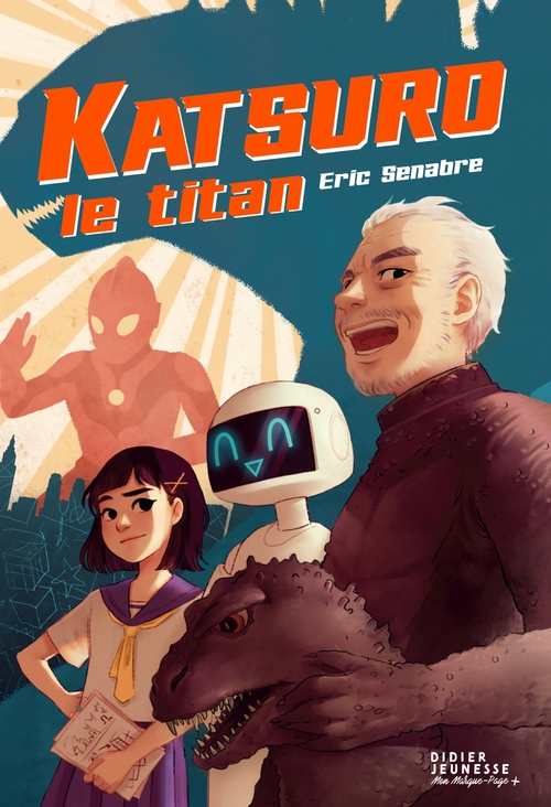 Couverture ebook de Katsuro le titan, de Eric Senabre, Laure Ngo
