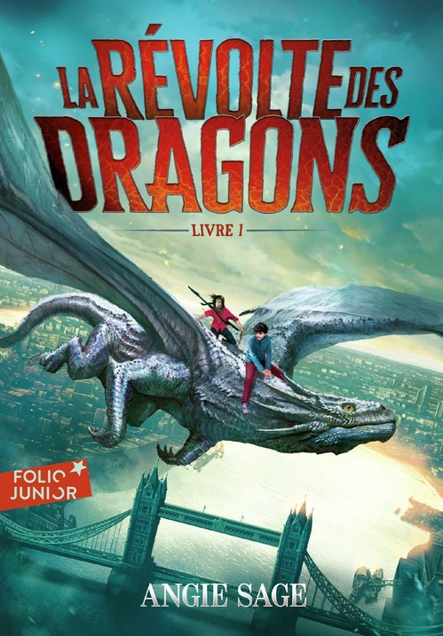 ebook cover of La Révolte des dragons (Livre 1), by Angie Sage