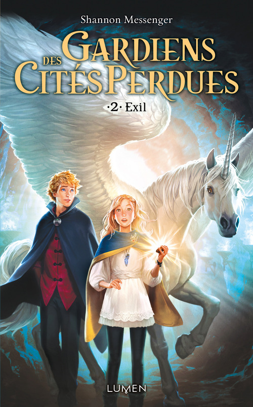 ebook cover of Gardiens des Cités perdues - tome 2 Exil, by Shannon Messenger