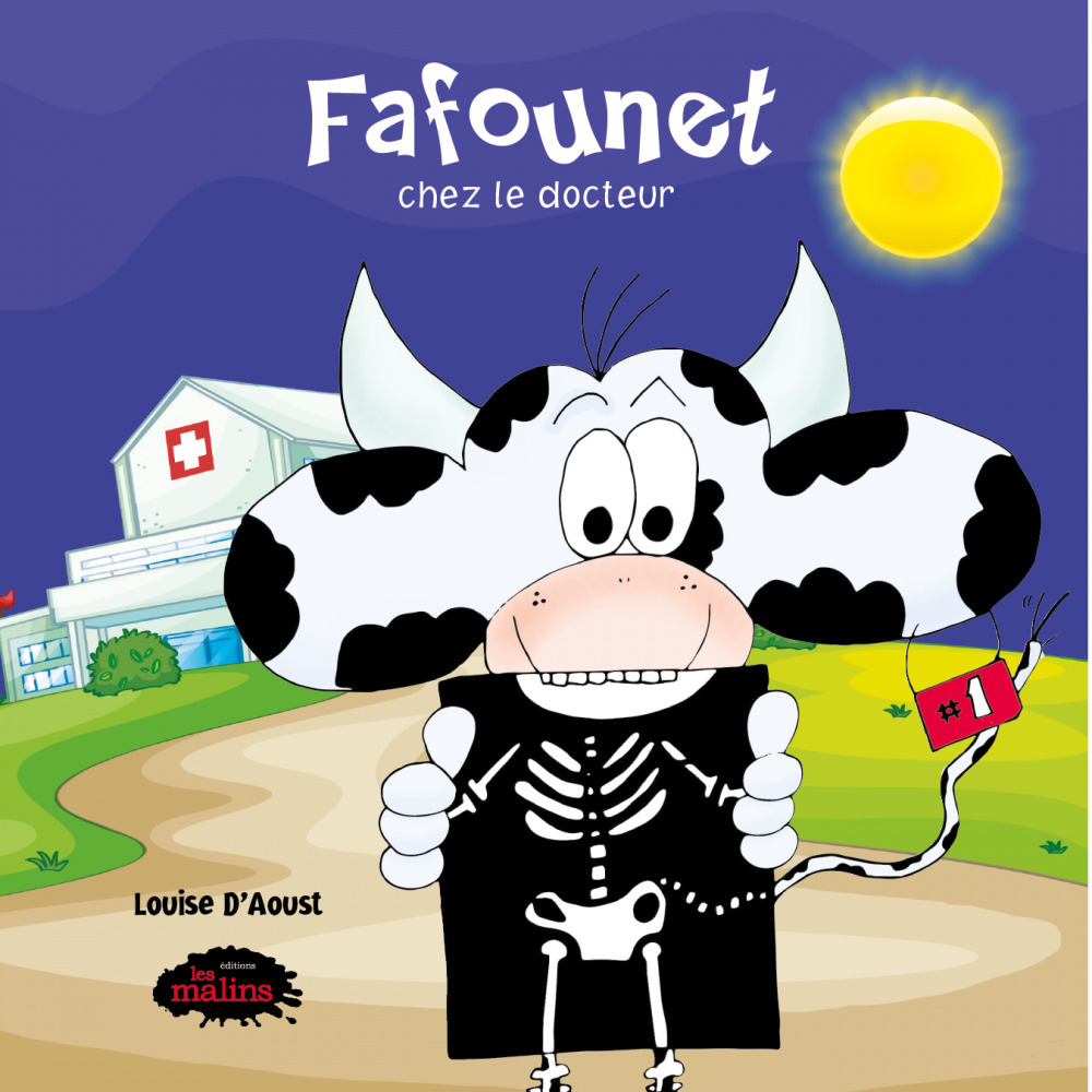 Couverture ebook de Fafounet chez le docteur, de Louise D Aoust