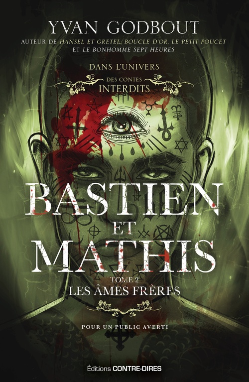 Couverture ebook de Bastien et Mathis - Tome 02 Les âmes frères, de Yvan Godbout