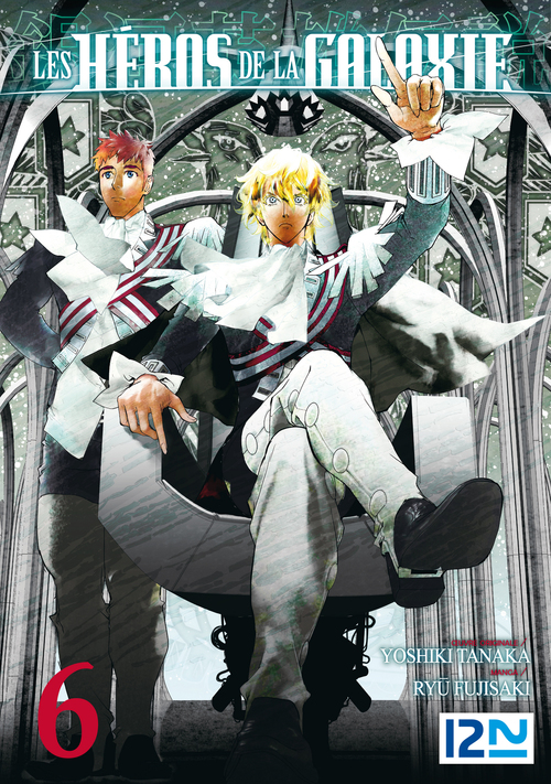 Couverture ebook de Les héros de la galaxie - tome 6, de Ryû Fujisaki, Yoshiki Tanaka