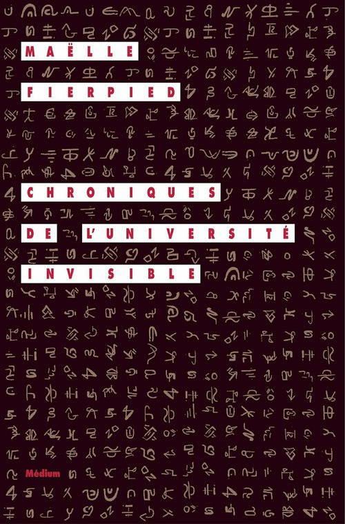 ebook cover of Chroniques de l'Université invisible, by Maëlle Fierpied