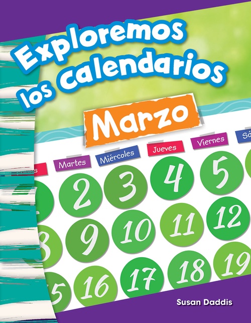 ebook cover of Exploremos los calendarios, by Susan Daddis