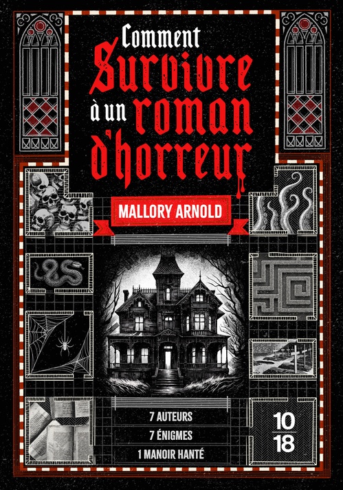 ebook cover of Comment survivre à un roman d'horreur, by Mallory Arnold