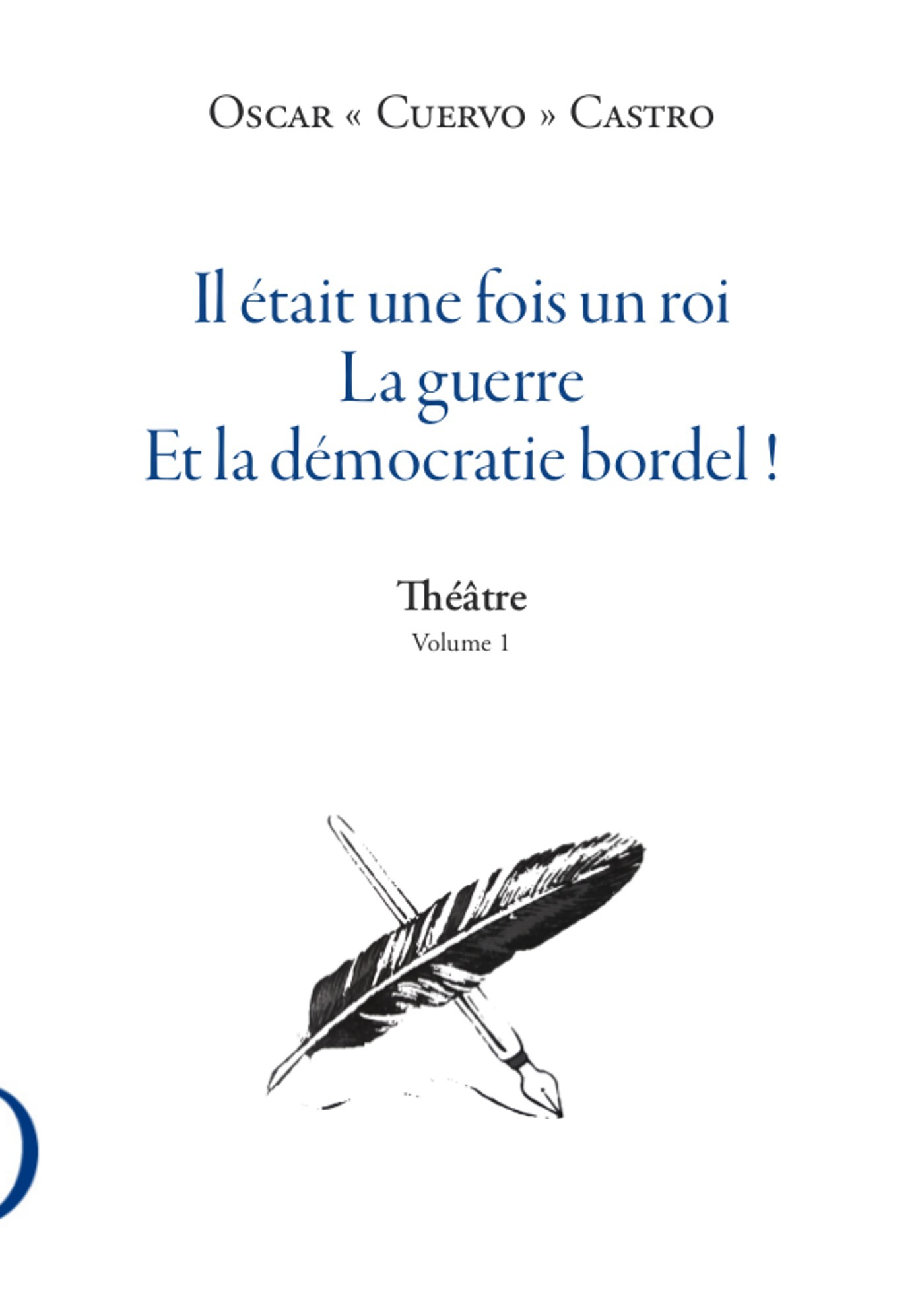 Couverture ebook de Théâtre Volume 1, de Oscar Cuervo Castro