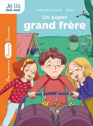 Couverture ebook de Un super grand frère, de Nadine Brun-Cosme
