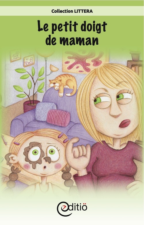 Couverture ebook de Le petit doigt de maman, de Marika Fontaine