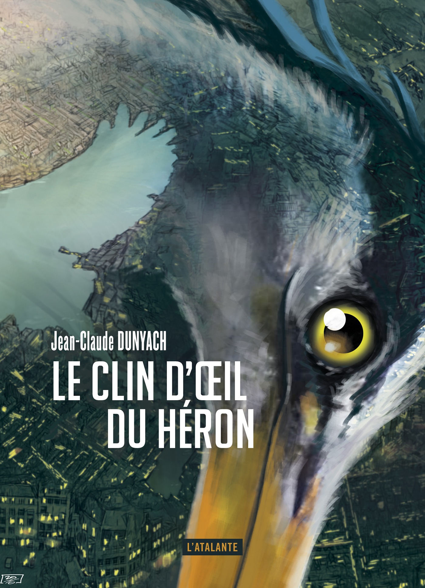 ebook cover of Le clin d'oeil du héron, by Jean-Claude Dunyach