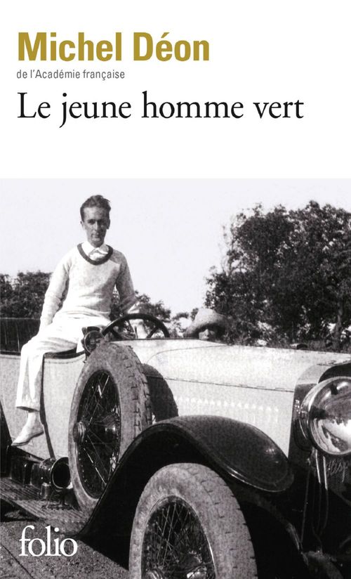 Couverture ebook de Le jeune homme vert, de Michel Déon