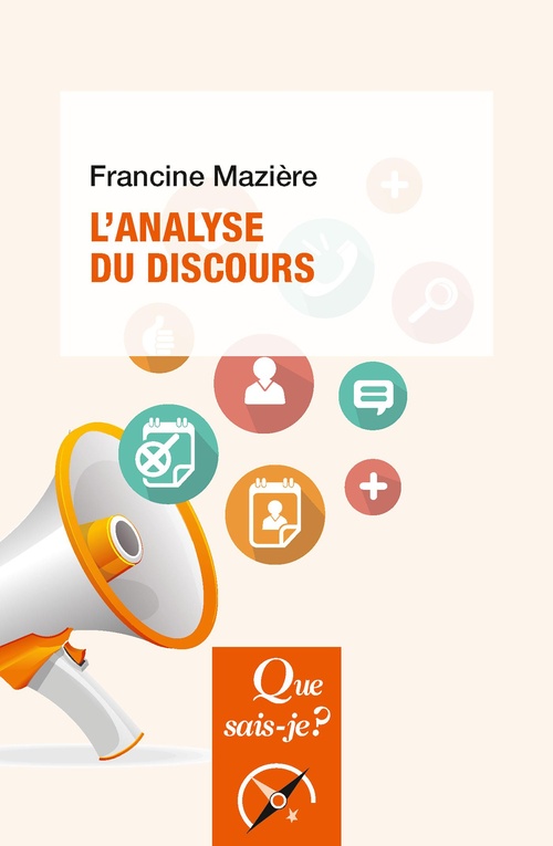 ebook cover of L'analyse du discours, by Francine Maziere