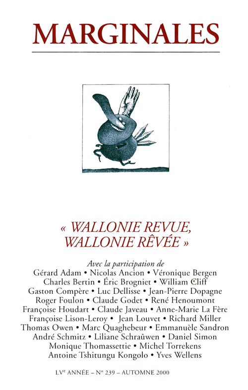 ebook cover of Wallonie revue, Wallonie rêvée, by Coll